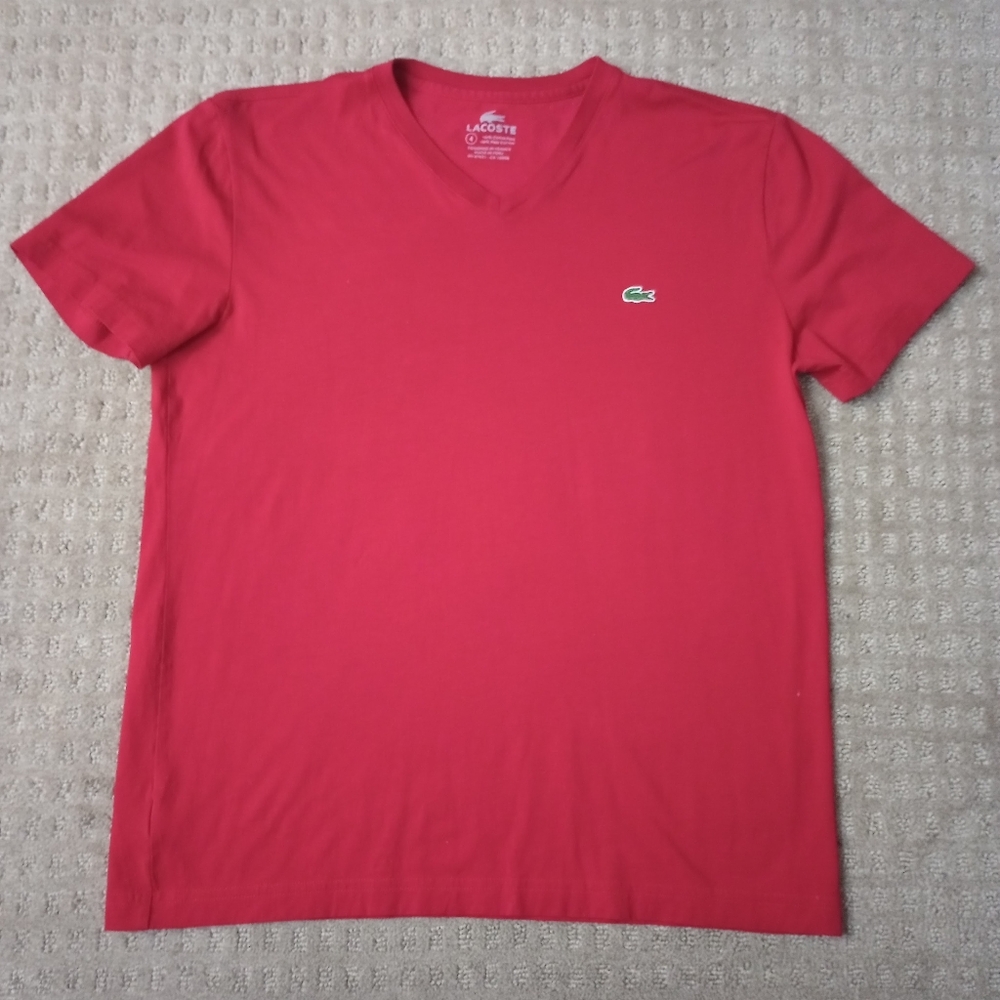 Lacoste Classic V Neck Shirt